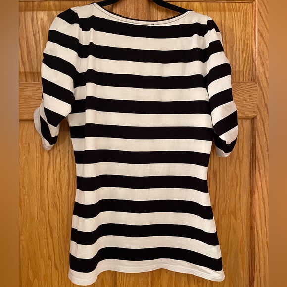 WHBM Striped Top - size L - Picture 2 of 9